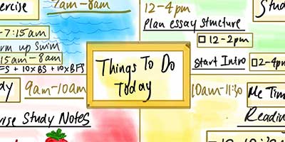 How to Schedule Your Life in Five Creative Ways