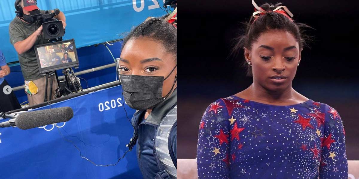 Simone Biles Pulls Out of Team Gymnastics Final to Focus on Her Mental Health