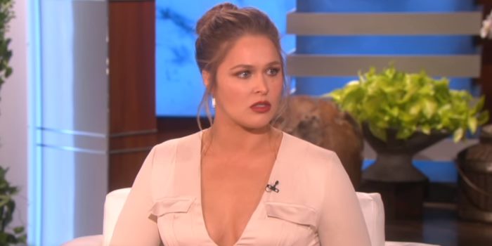 Ronda Rousey Tells Ellen About Having Suicidal Thoughts Following Her Loss To Holly Holm