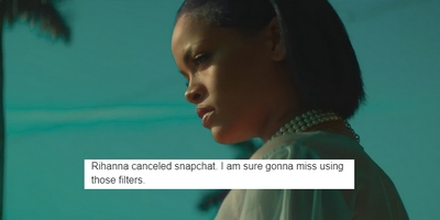 Rihanna Permanently Retires Snapchat After a Tone-Deaf Ad Appears on the App