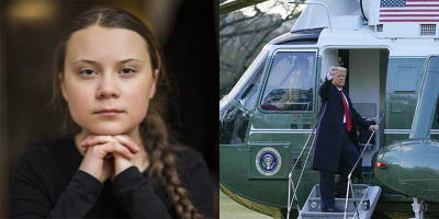 Greta Thunberg Gloriously Roasts Donald Trump As He Leaves White House
