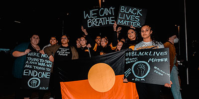 How Young Aboriginal Activists Organised a Black Lives Matter Rally Over Zoom