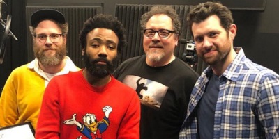 Get a Load of Your New Simba, Timon and Pumbaa Recording "The Lion King"
