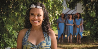 Miranda Tapsell from "Top End Wedding" Tells Us About the Power of Representation in Rom-Coms
