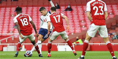 Erik Lamela Scores Insane Rabona Goal in the EPL