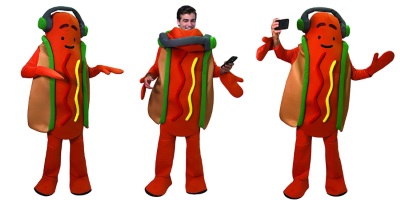 You Can Be the Dancing Snapchat Hotdog This Halloween for $101
