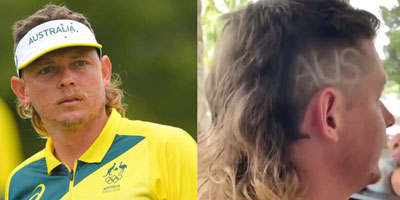 Aussie Golfer Cameron Smith Grew a Mullet for the Olympic Games and It’s Beautiful