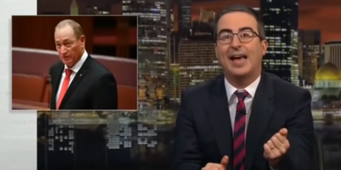 Egg Boy Receives Riotous Applause from the Audience of John Oliver on "Last Week Tonight"