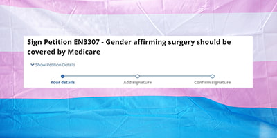 There’s a Petition Calling for Gender-Affirmation to Be Covered By Medicare