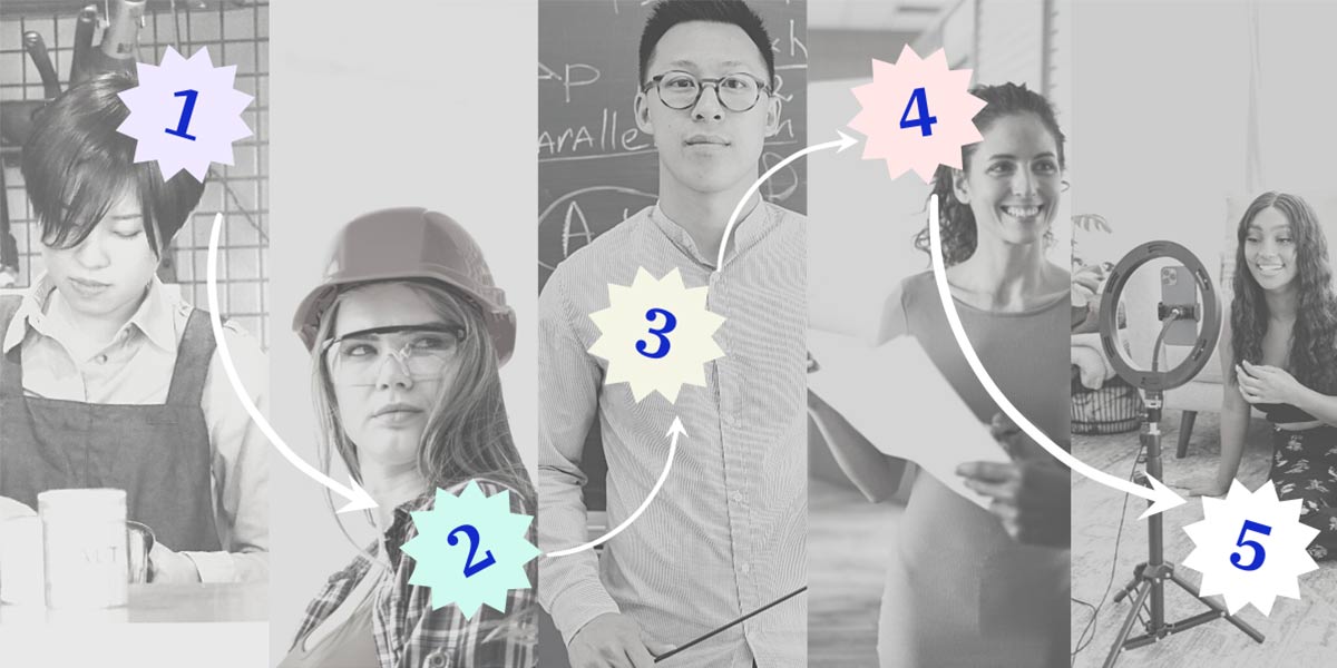You’re Probably Gonna Have Five Different Careers in Your Lifetime, So Don’t Sweat It