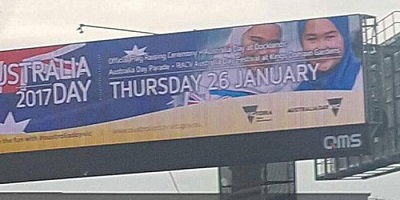 Australia Day Billboard Featuring Women In Hijabs Criticised For Being “Too Politically Correct” Has Been Removed 