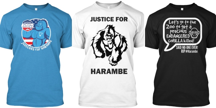 Harambe Tragedy Jumps Shark With New Merch Line; Audio Released From Mother's 911 Call