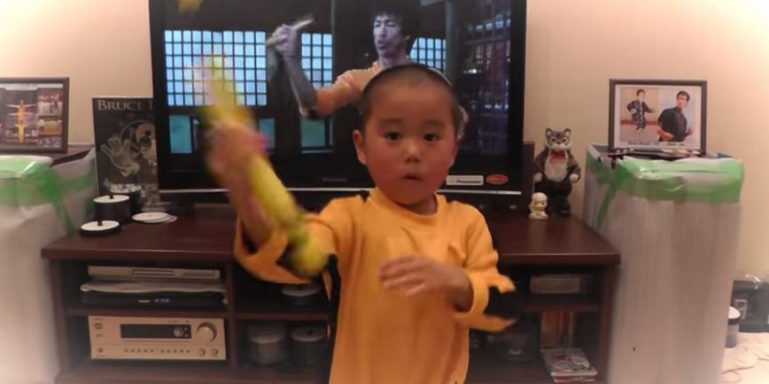 Meet The 5-Year-Old Who Can Mirror Bruce Lee Move For Move