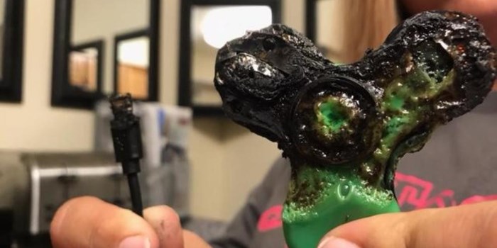 Electric Fidget Spinners Are Going the Way of the Hoverboard (AKA They’re Exploding)