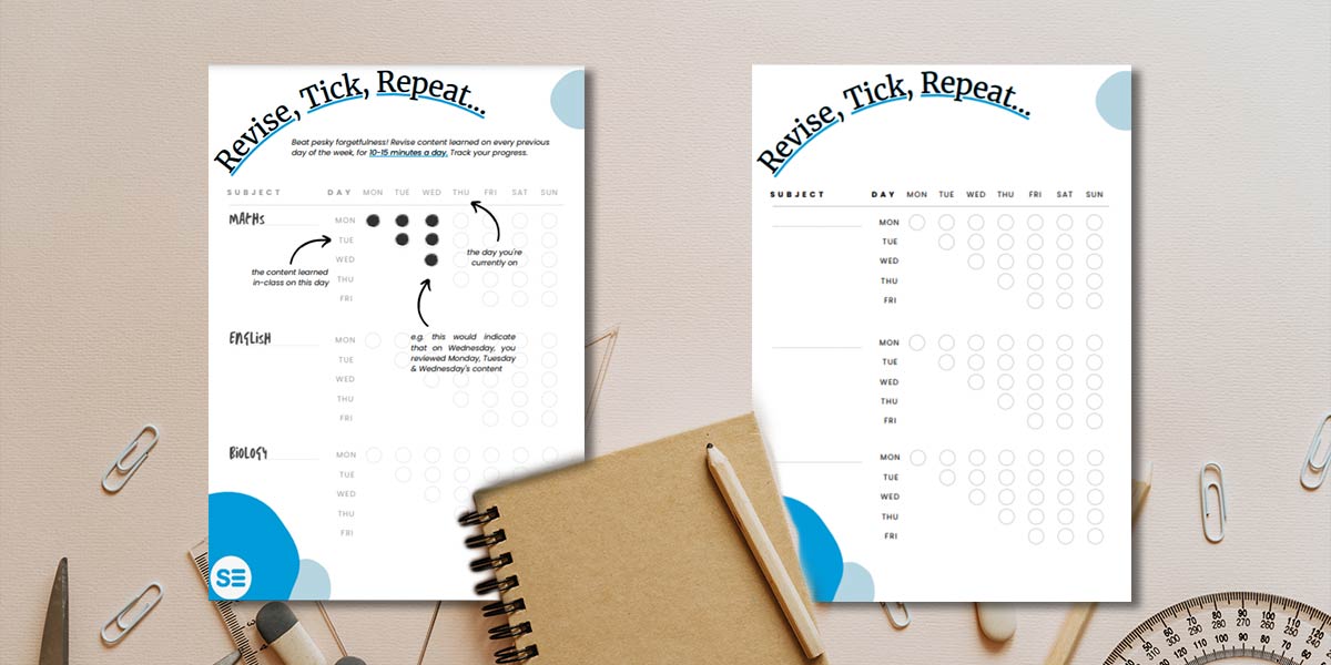 How to Hack Your Studies with Habit Tracking + Free Printable!