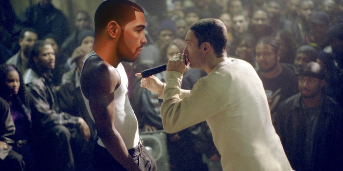 Batten Down The Hatches; A Beef Is (Maybe) Brewing Between Drake And Eminem