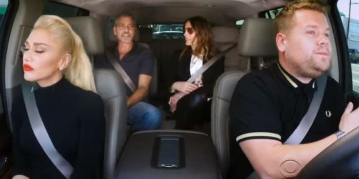 George Clooney And Julia Roberts Rocked Up For Gwen Stefani’s “Carpool Karaoke”