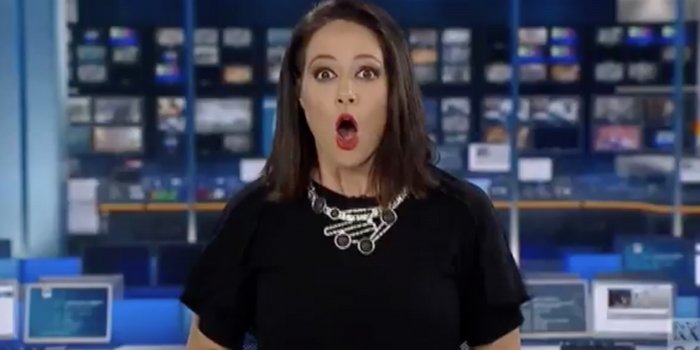 This ABC Anchor Forgetting She's on Live TV is All of Us When We're Caught Daydreaming