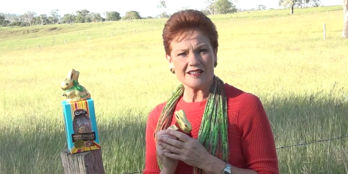 Pauline Hanson Called for a Cadbury Boycott and Everyone Got Super Protective of Their Easter Eggs