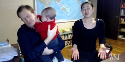They Interviewed the 'BBC Dad' and His Family Again, But The Kids Struck Back