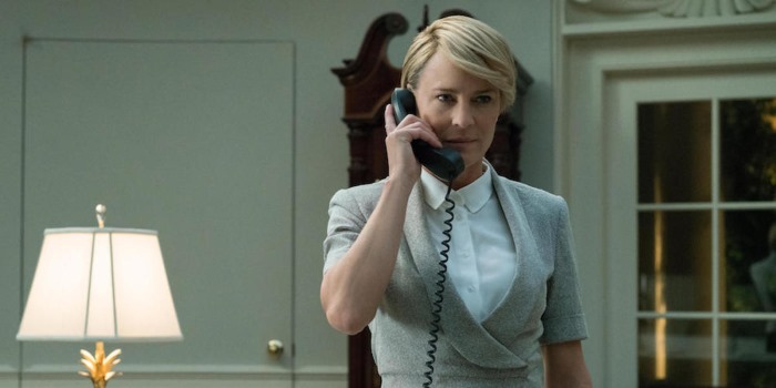 Robin Wright Celebrates Her Independence from Kevin Spacey in "House of Cards" Teaser