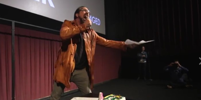 Nicolas Cage Crashed a Nicolas Cage Movie Marathon, Screamed a Lot