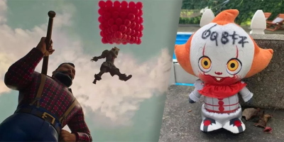 Woman Sets Fire to Pennywise Doll in Only Sane Response to It Floating Into Her Yard