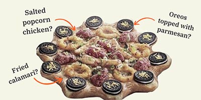 Popcorn Chicken AND Oreos? Pizza Hut Taiwan Reveals Strangest Pizza Topping Combo We've Ever Heard