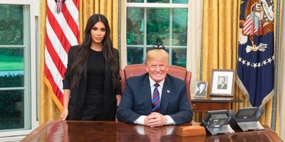 Kim Kardashian Visits President Trump to Seek a Pardon For a Grandmother Spending Life in Prison