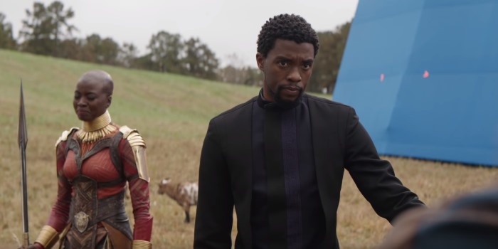 Goats Disrespect Black Panther, Vision Swears at Mark Ruffalo in "Avengers: Infinity War" Gag Reel