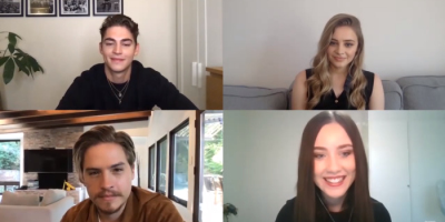 Josephine Langford, Hero Fiennes Tiffin and Dylan Sprouse Zoomed Us to Talk "After We Collided"