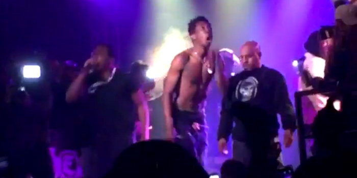 Desiigner Vomited Midway Through "Panda" In Concert But Then Just Kept On Rapping