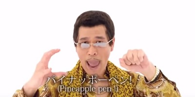 Watch This Guy Sing And Dance About Pens, Apples And Pineapples?