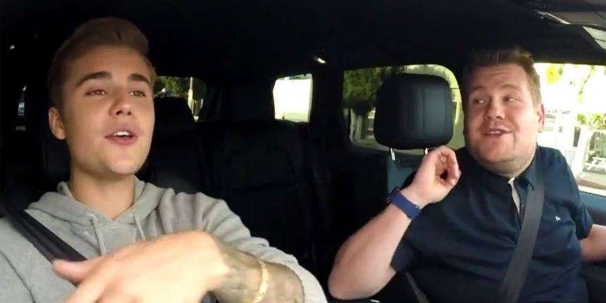 Learn To Love Justin Bieber Again, Thanks To James Corden