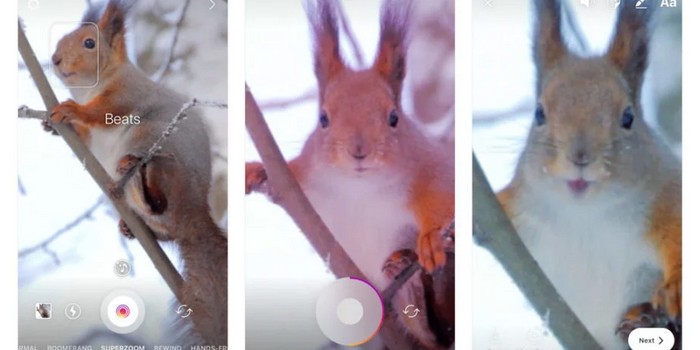 Instagram's Just Introduced Six New Superzoom Effects to Spice Up Your Internet Life
