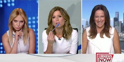 Nine Newsreader Tells Colleague To “Go And Grab A Jacket” After Live Wardrobe Mishap
