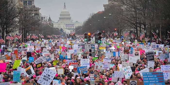Trump Accuses Millions Of Women’s March Protesters Of Not Voting