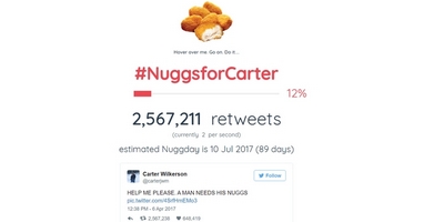 Teen Needs About 16 Million More Retweets to Make His Dream of Free Chicken Nuggets for a Year Real