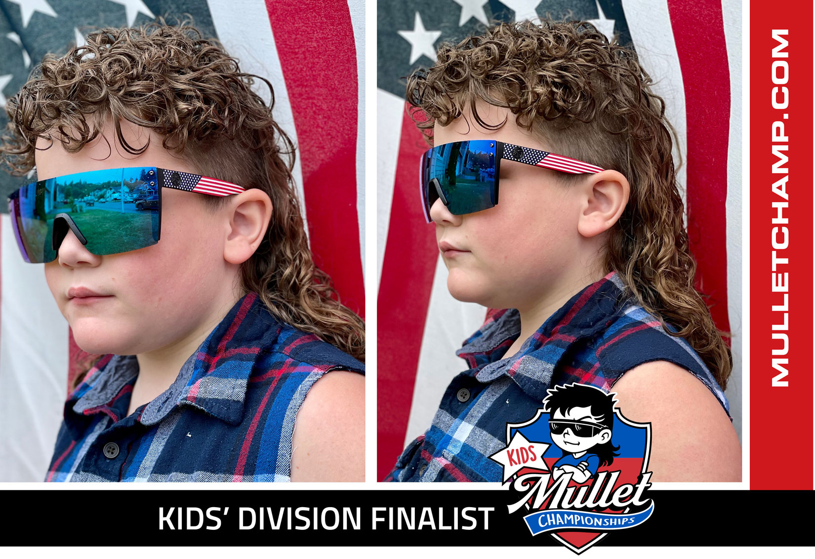 This EightYearOld Dude Was Just Crowned the USA Mullet Champion