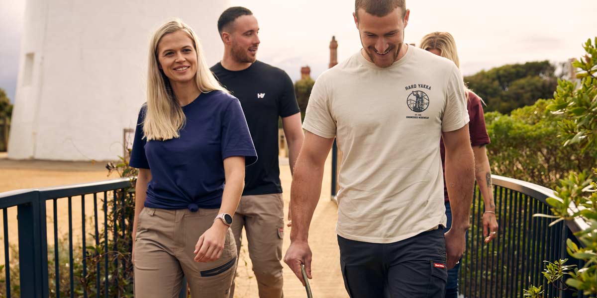 We Created Work Fits That You Can Take From the Worksite into the Weekend