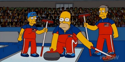 Another One: "The Simpsons" Correctly Predicted the US Would Win Curling at the Olympics