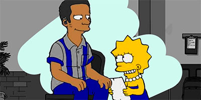 “The Simpsons” Premiers First Episode Featuring Deaf Voice Actor and Sign Language