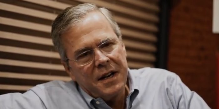 Presidential Candidate Jeb Bush Pledges To Kill Baby Hitler