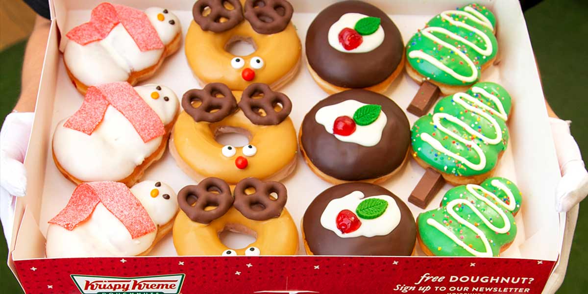 Krispy Kreme Dropped Their Krispymas Range and She’s a Kutie