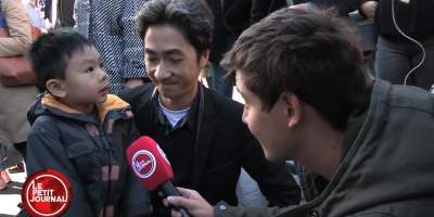 Watch A French Father Explain To His Son How Flowers Fight "Bad Guys"