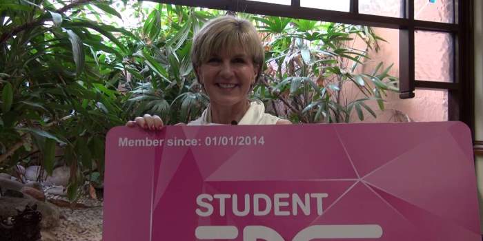 Back To School With Julie Bishop