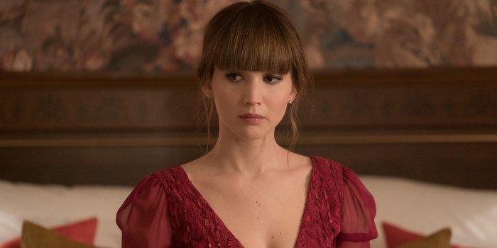 Movie Review: America's Sweetheart, Jennifer Lawrence, Spies for Russia in "Red Sparrow"