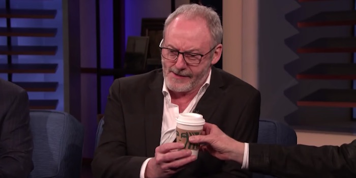 Ser Davos Liberated the Deleted Starbucks Cup from “Game of Thrones”