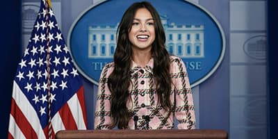 Olivia Rodrigo Visited The White House and Became a Meme
