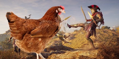 "Assassin's Creed" Introduces Killer Chickens in "Odyssey"